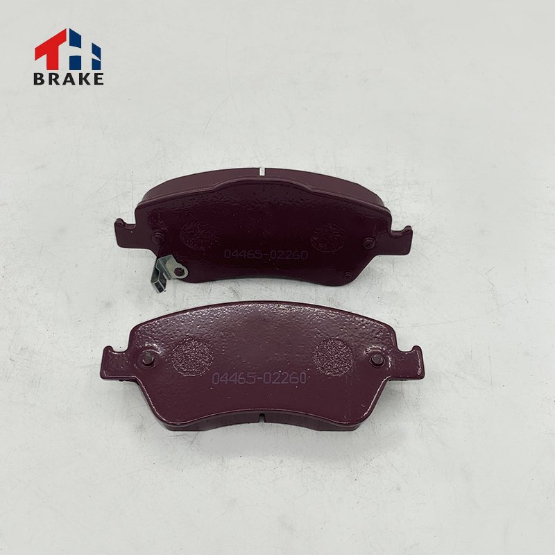 Professional Manufacturing Reasonable Price Best Brand Brake Pads Back Brake Pad 04465-02260 for Toyota Brake-pad