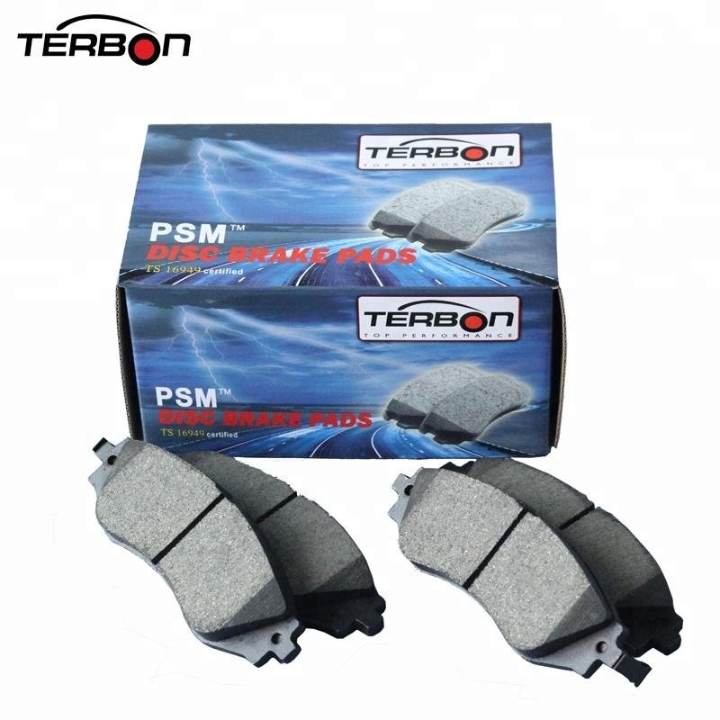 Wholesale High Performance GDB3216 Terbon Auto Brake System Parts Front Axle Semi-Metallic Brake Pad 96253367