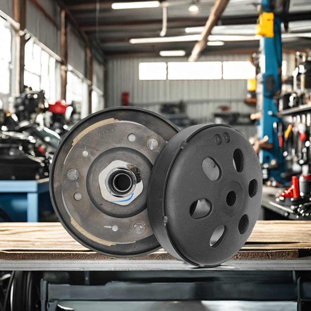 Driven Wheel Assembly / Brake Shoe 1P57