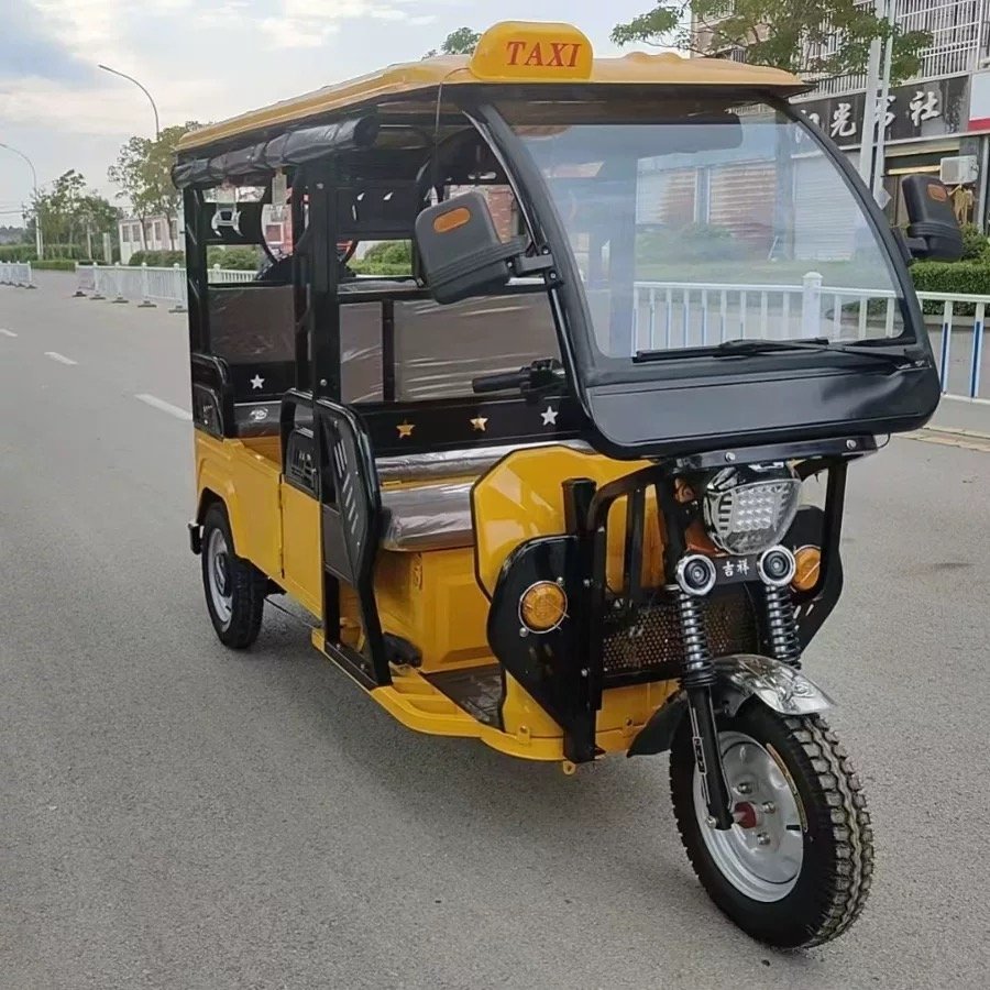 Heavy-Duty Electric Tricycle for Cargo with Superior Rust Protection
