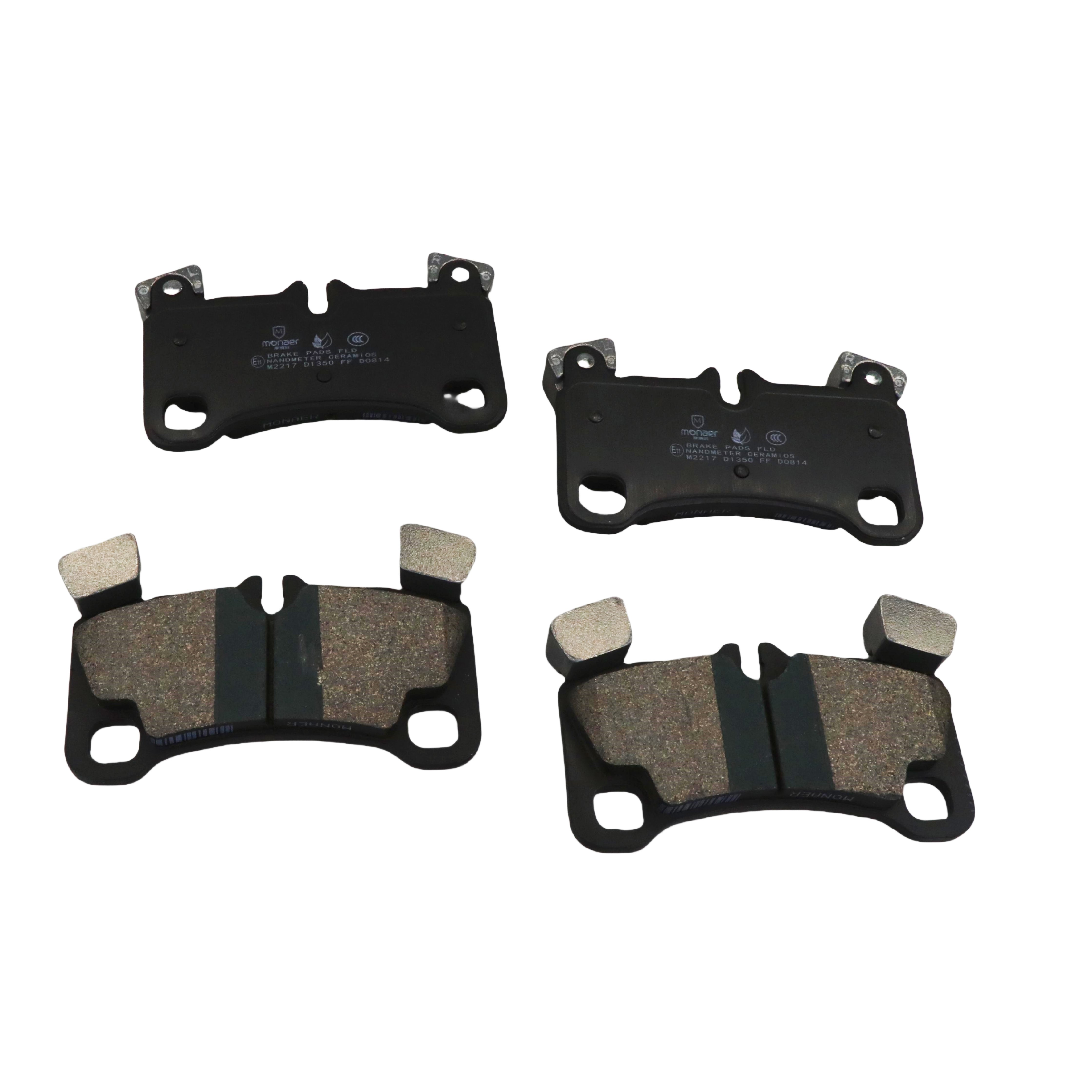 D1350 Auto Parts Rear Ceramic Brake Pad for VAG/ PORSCHE/ VOLKSWAGEN