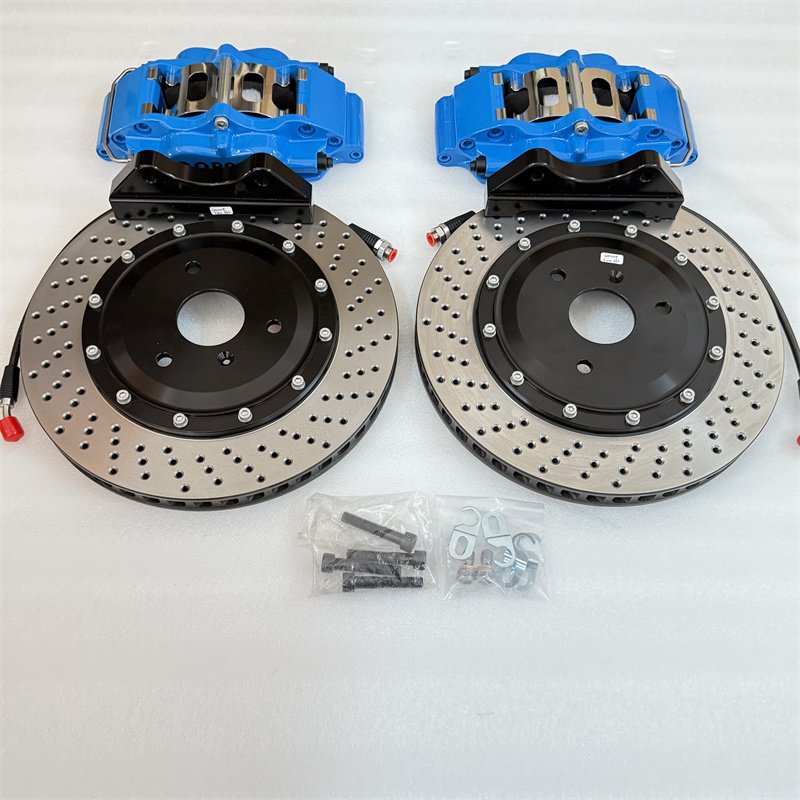 Jekit 4 Pots 330x28mm Brake Disc for Nissan S13 S14 New Condition for VW Golf Porsche Land Rover Chery A7 Made From Aluminium