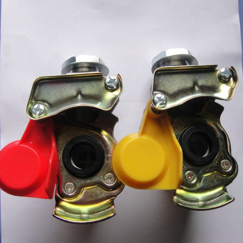Glad Hands Set Emergency Glad Hands Seals for Semi Truck Motorhomes Rvs Trailer Glad Hands Air Hose Brake Coupling Service