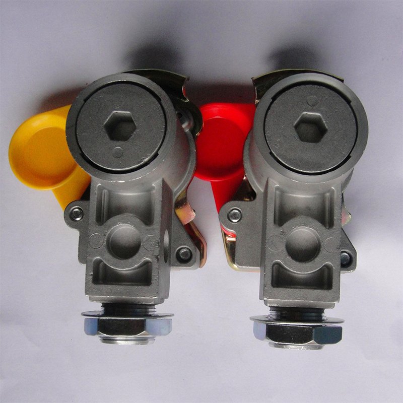 Glad Hands Set Emergency Glad Hands Seals for Semi Truck Motorhomes Rvs Trailer Glad Hands Air Hose Brake Coupling Service