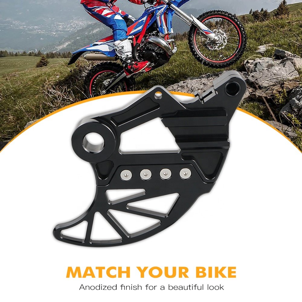 NiceCNC Larger Coverage 6061-T6 Aluminum Alloy Rear Brake Disc Guard Cover for Beta 350RR 4T Enduro Racing 2010-2022 2023 2024