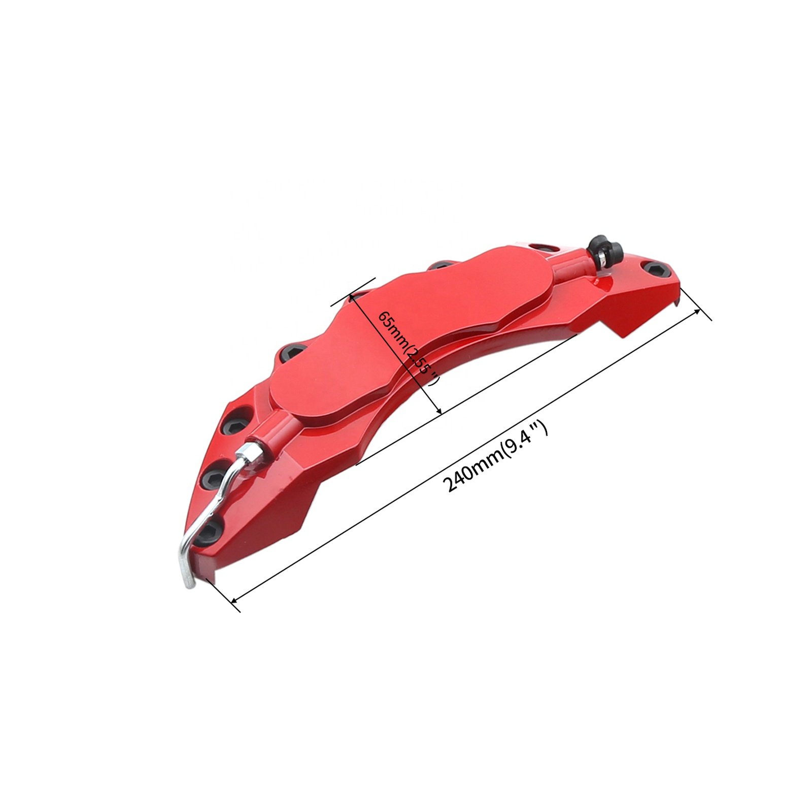 DTOUCH Car Aluminum Alloy Caliper Cover Car Universal Metal Modified Brake Caliper Cover Abalone Protective Cover Middle Size