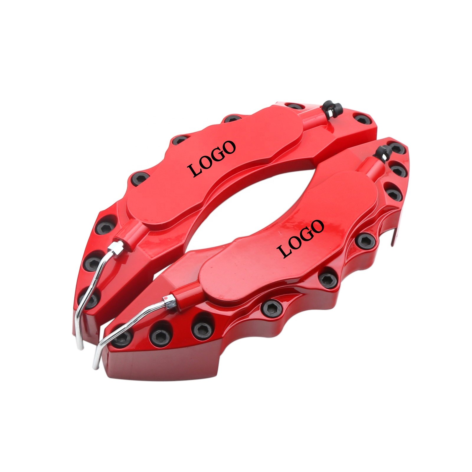 DTOUCH Car Aluminum Alloy Caliper Cover Car Universal Metal Modified Brake Caliper Cover Abalone Protective Cover Middle Size
