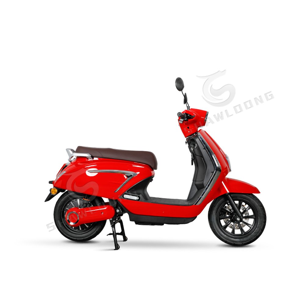 Retro Style Smart 45kph Electric Moped for Asia Electric Motorcycles