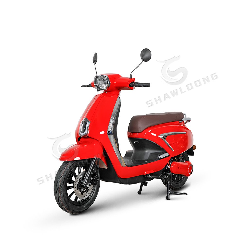 Retro Style Smart 45kph Electric Moped for Asia Electric Motorcycles