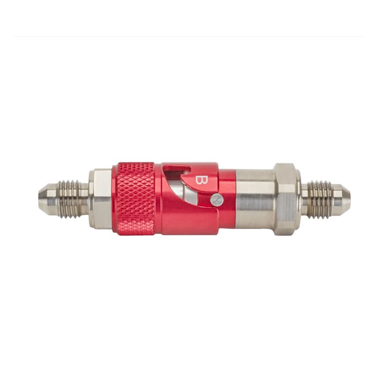 High Performance Aluminum Brake Coupling Brake Line Hose Fluid Quick Release Disconnect Hose Adapter Fitting 3AN