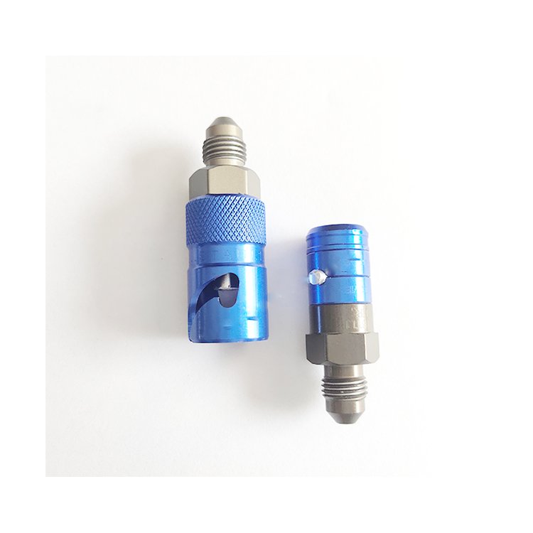High Performance Aluminum Brake Coupling Brake Line Hose Fluid Quick Release Disconnect Hose Adapter Fitting 3AN