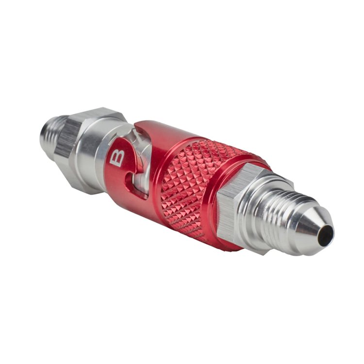 High Performance Aluminum Brake Coupling Brake Line Hose Fluid Quick Release Disconnect Hose Adapter Fitting 3AN