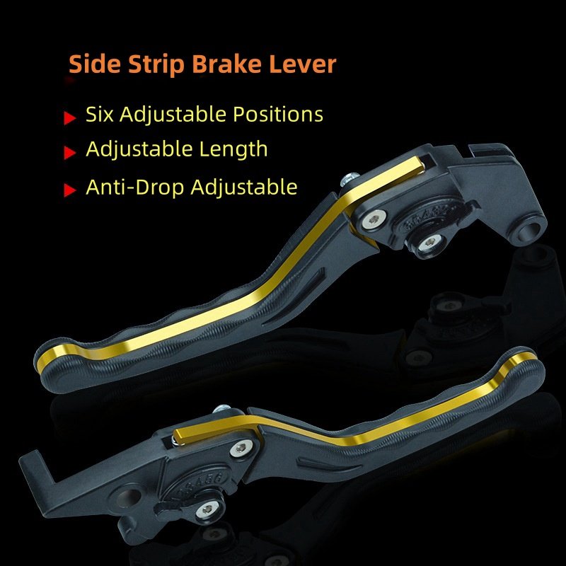 Accessories for Motorcycles Accesorios Para Motos Brake Kit Motorcycle Brake Lever Six-speed CNC Brake Lever With Clip-ons