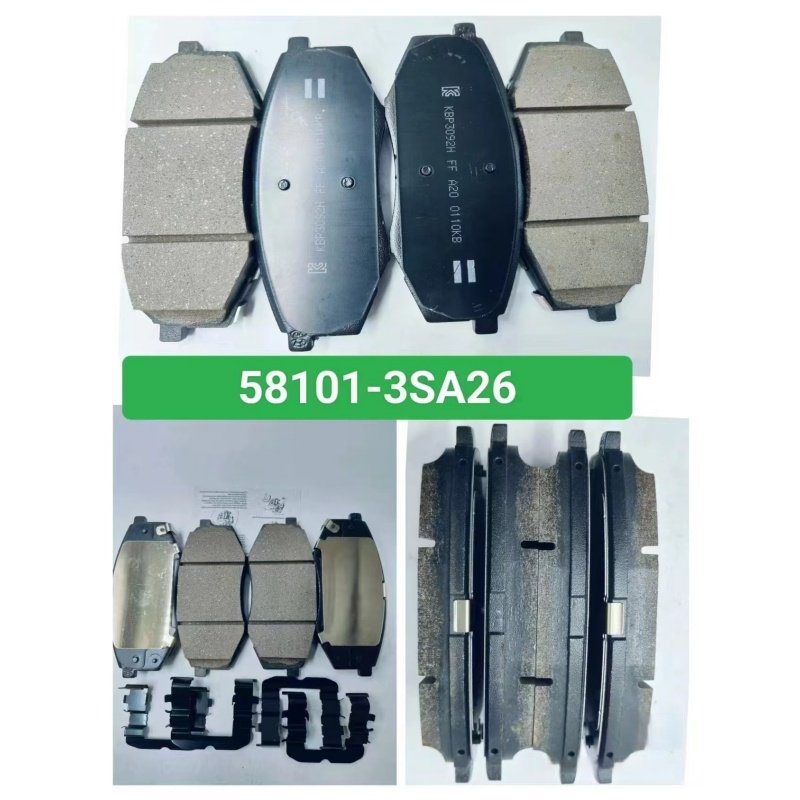 58101-2SA70 Genuine Hyundai Engine Parts Brake Pads 581013SA26 Brake Disc Pad Kit for Hyundai All Models Are Available