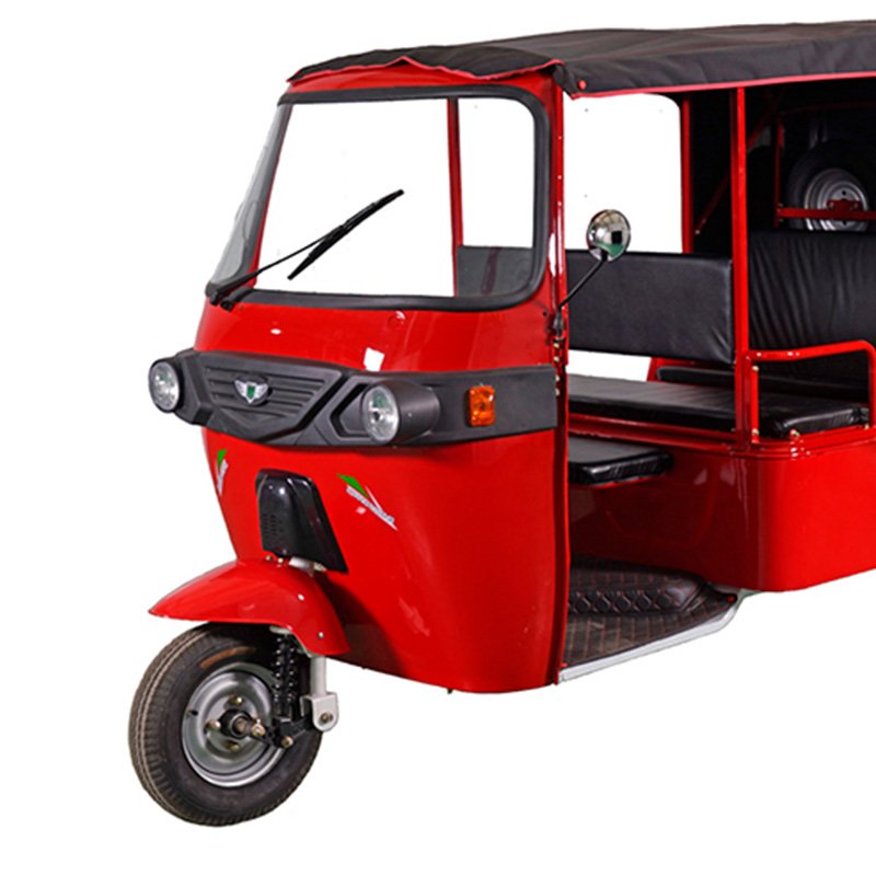 QSD Auto Model E Rickshaw Charging Auto Rickshaw 4000W Power Auto Rickshaw Battery Wala Steel Passenger Electric Tricycle
