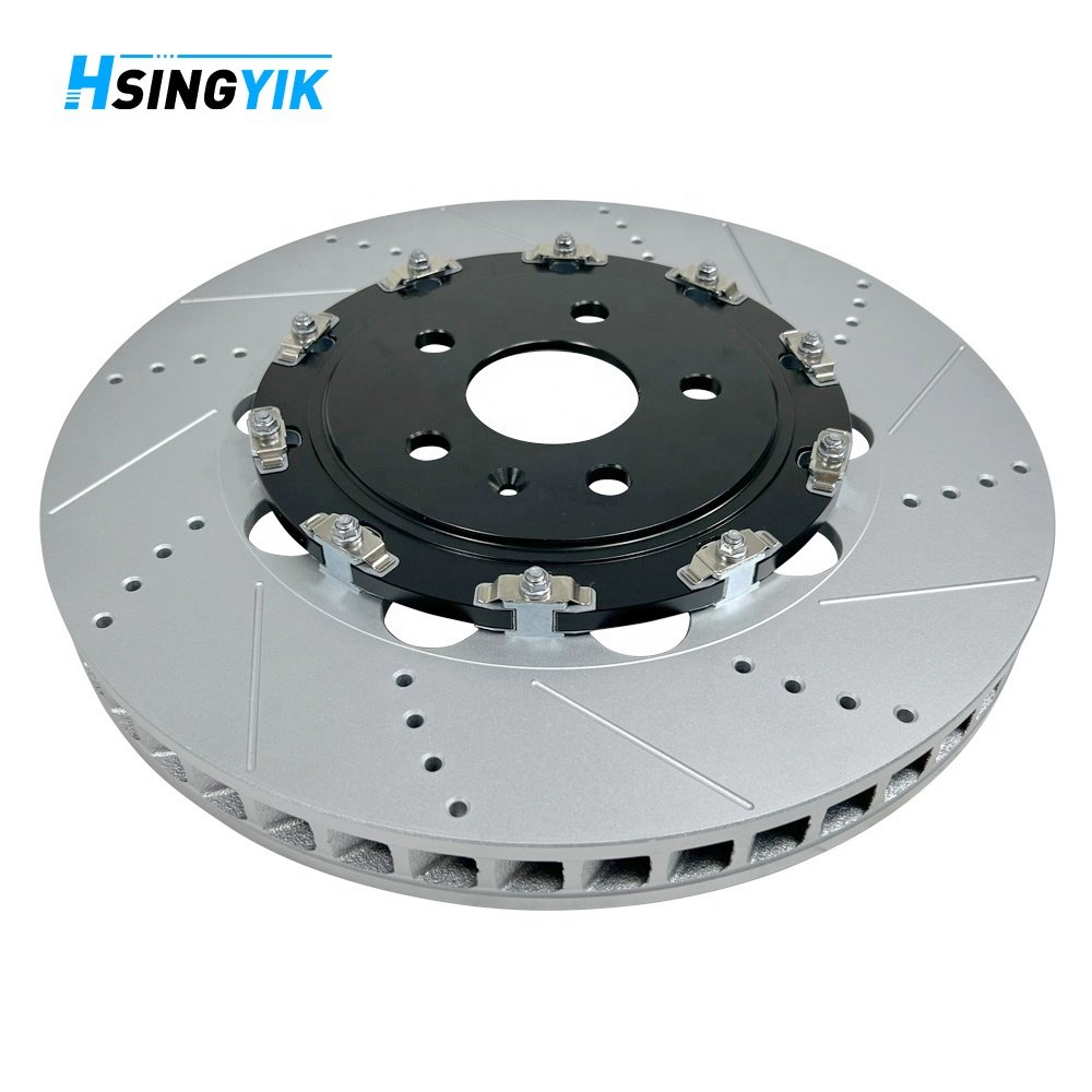 Hsingyik 2-Piece Floating Bolt Disc for Front Audi Rsq3 F3 Brake Discs 4M0615301BJ 374X36MM