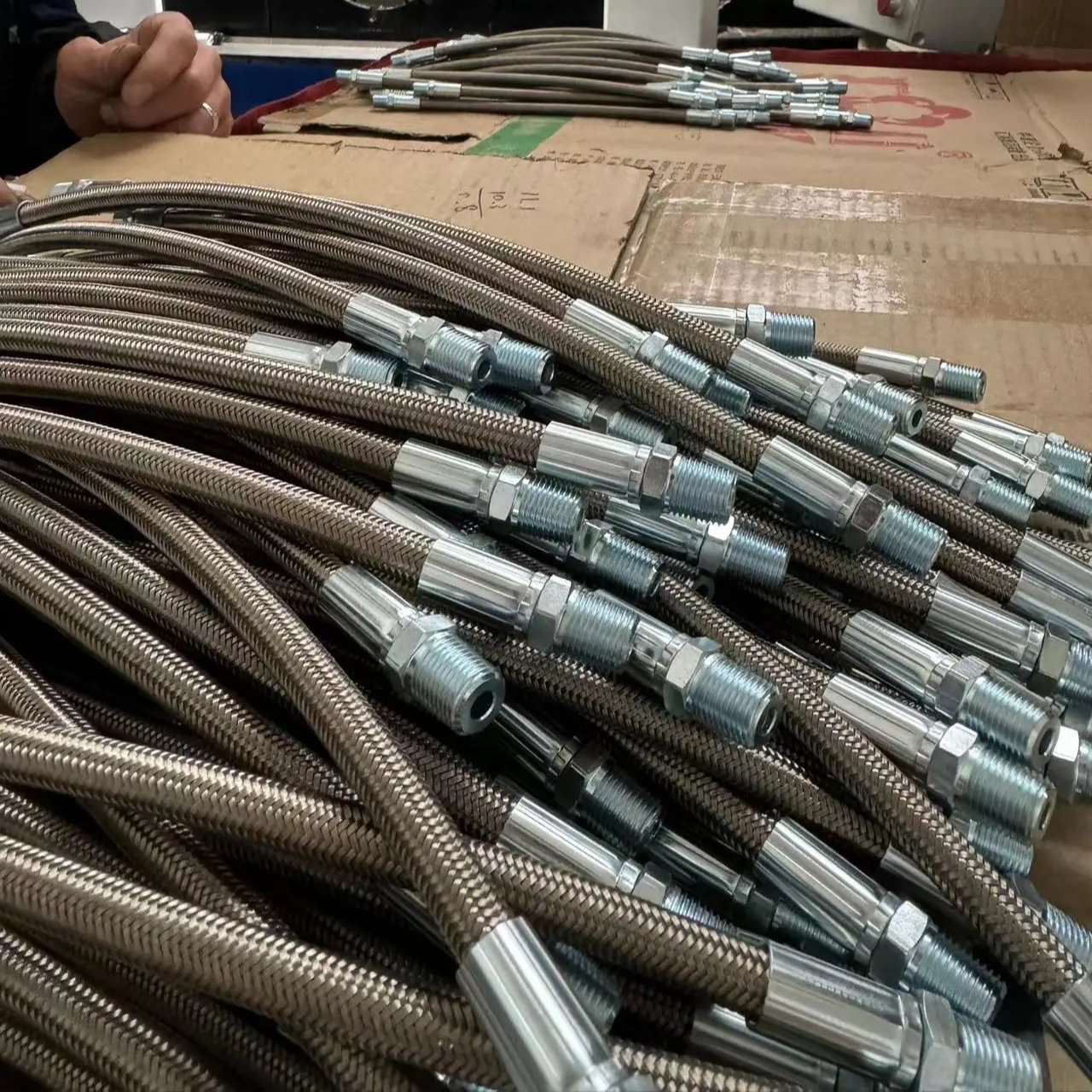 PVC+ Stainless Steel Braided Hose-PTFE