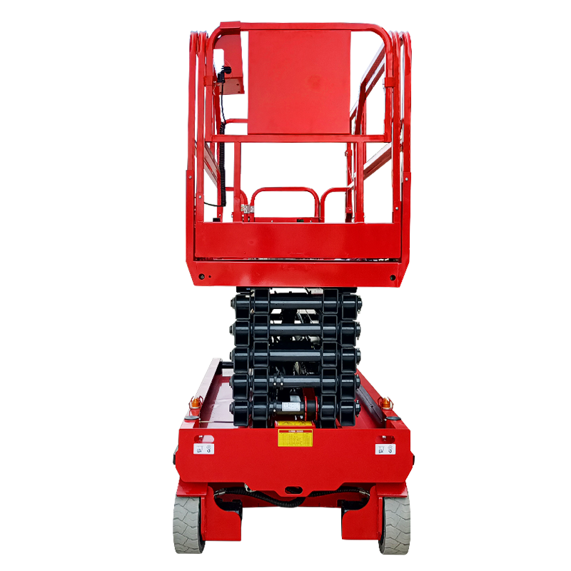 Unw 227Kg Sizzor Lift with Automatic Brake System for Streetlight Maintenance & Bridge Inspection for Printing Shops