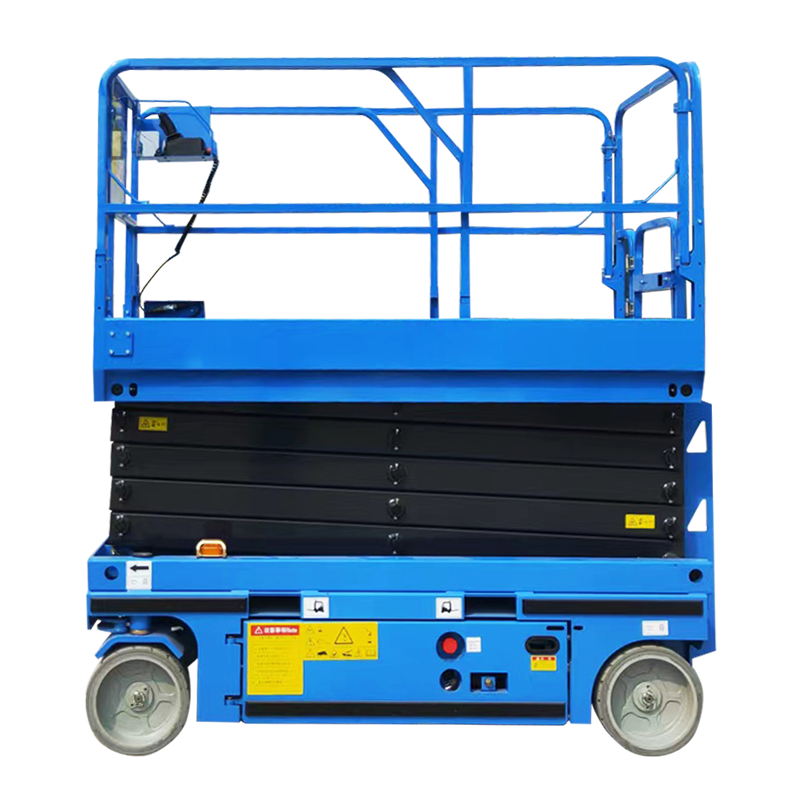 Unw 227Kg Sizzor Lift with Automatic Brake System for Streetlight Maintenance & Bridge Inspection for Printing Shops