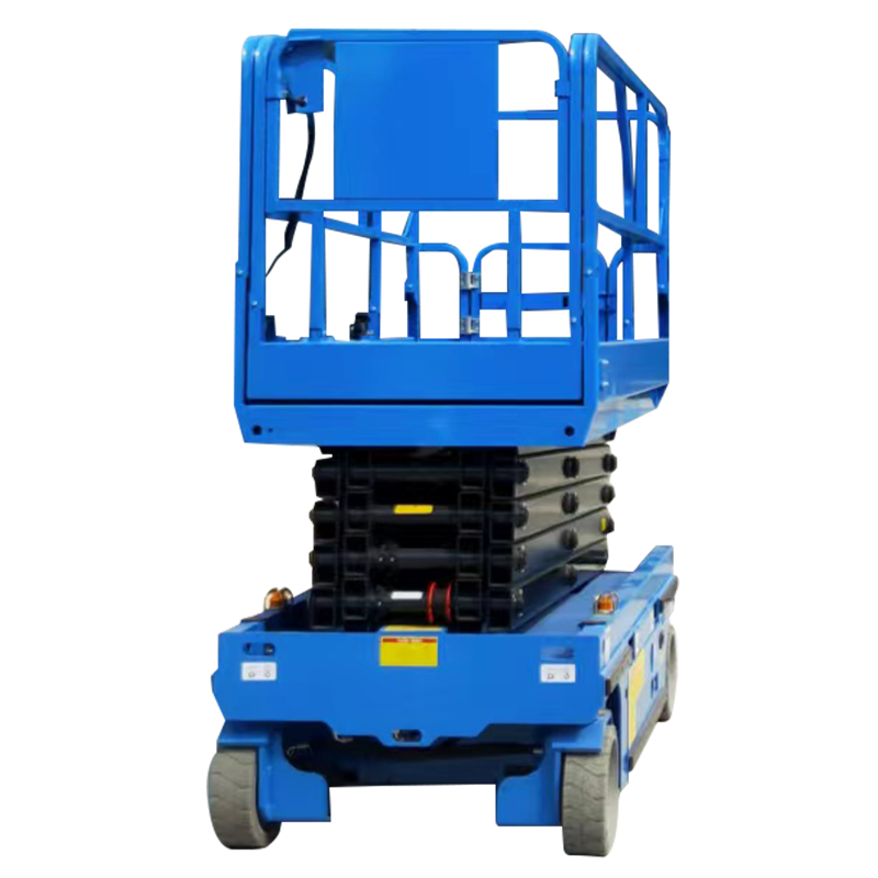 Unw 227Kg Sizzor Lift with Automatic Brake System for Streetlight Maintenance & Bridge Inspection for Printing Shops