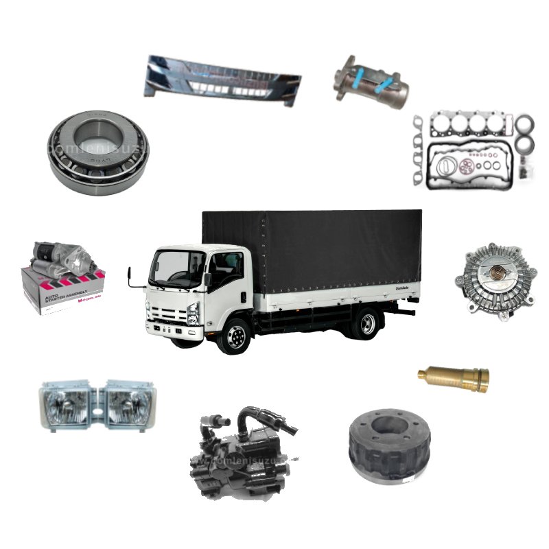 Truck Spare Parts for Isuzu Npr Nvr 4jb1 4jj1 Dmax Engine Brank Trucks Clutch Body Over Than 1000