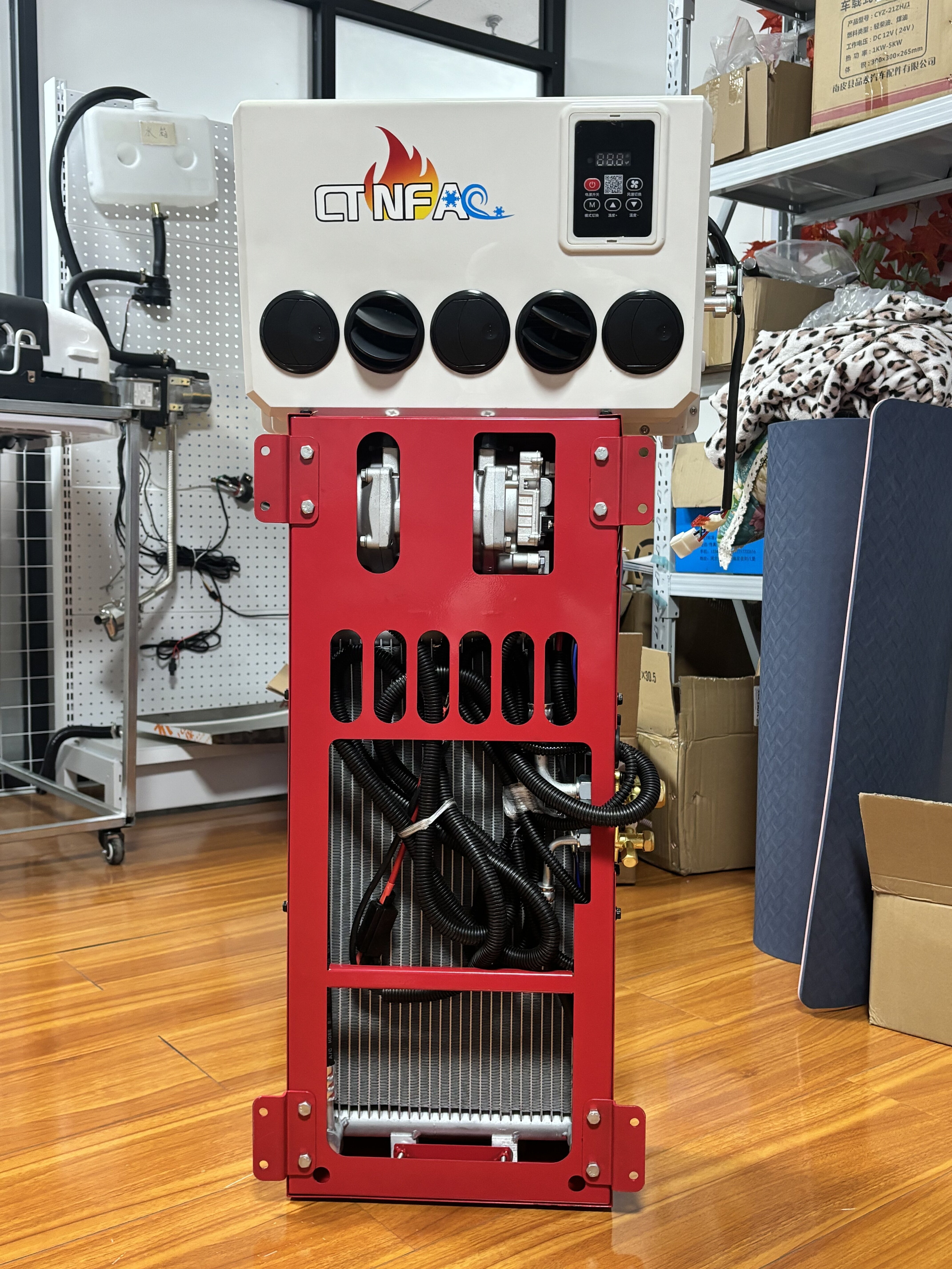 Single Cooling 12V Truck Air Conditioner Split Mobile RV and Household Parking Auto Conditioner