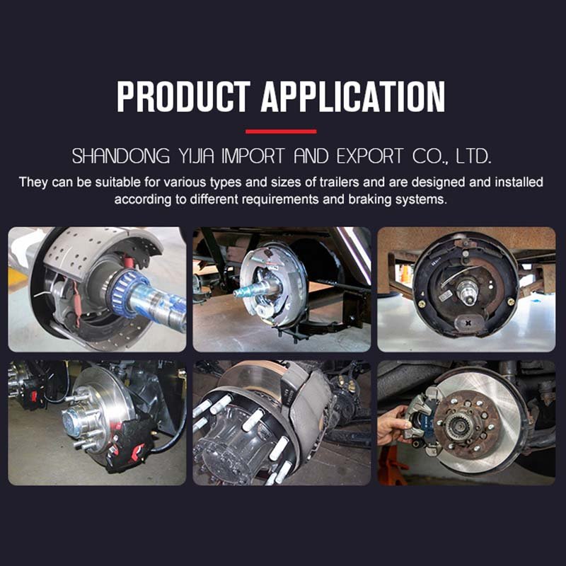 Durable Anti-Wear Heavy Truck Trailer Brake Lining With Asbestos and Asbestos Free