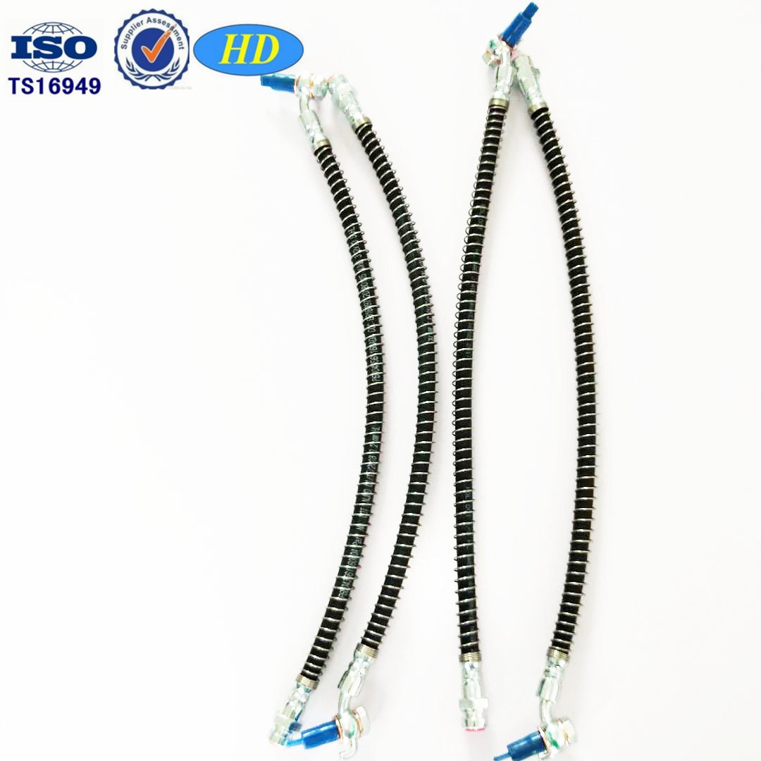 Auto Parts PVF Coated Seamless Trailer Flexible Brake Hydraulic Hose