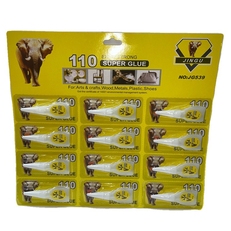 Competitive Price Most Popular 502 Glue Instant Super Glue 502 Elephant 3g Super Glue Adhesive for Brake Shoes