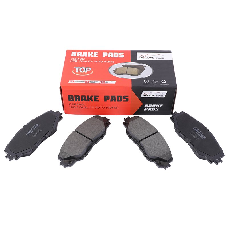 Hi Q Korea Car Auto Brake Shoes Car Brake Disc Car Parts Break Pastillas De Freno Ceramic Brake Pad for Sale