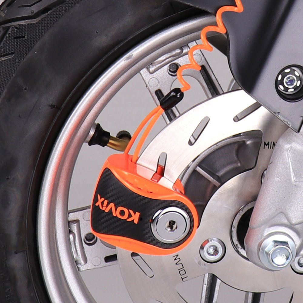 KOVIX Electric Scooter Lock 120dB Anti-theft Bicycle Mini Alarm Disc Brake Lock