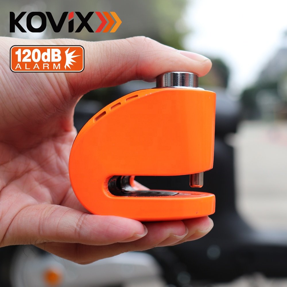 KOVIX Electric Scooter Lock 120dB Anti-theft Bicycle Mini Alarm Disc Brake Lock