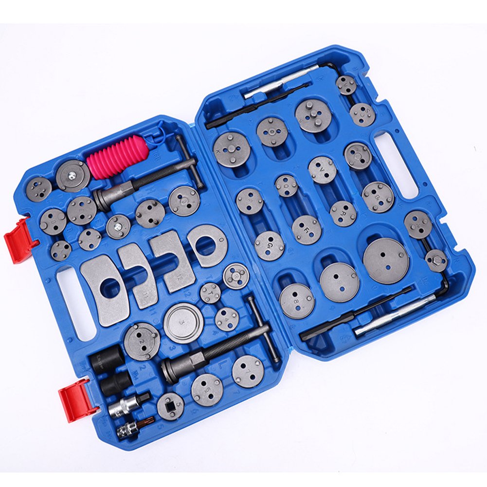 21Pcs Brake Cylinder Return, Tool Brake Pad Disassembly and Replacement Tools Auto Brake Pad Maintenance and Disassembly Kit/