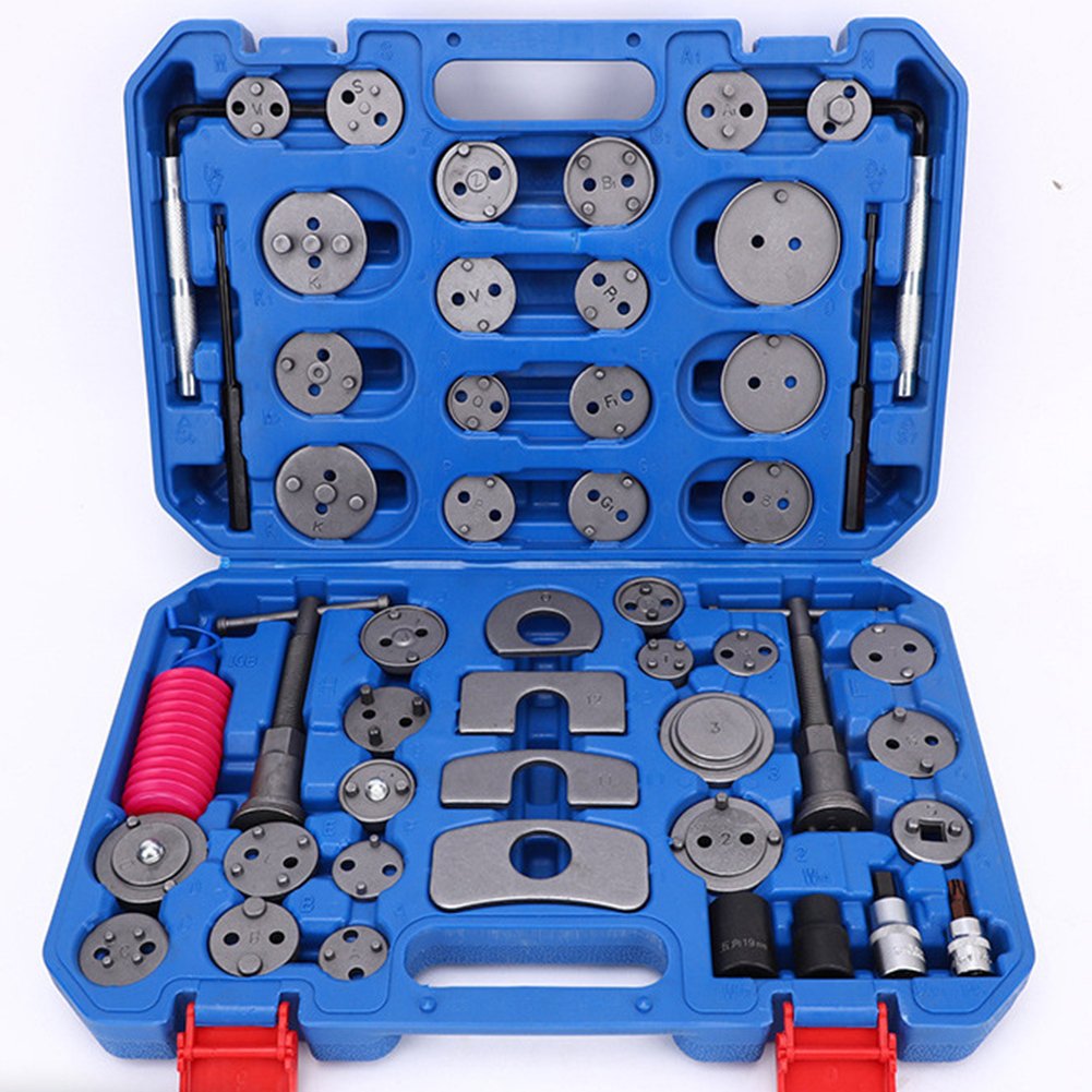 21Pcs Brake Cylinder Return, Tool Brake Pad Disassembly and Replacement Tools Auto Brake Pad Maintenance and Disassembly Kit/