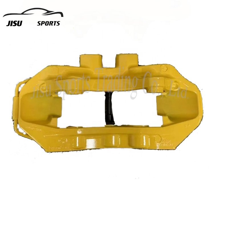 Jisu Universal Aluminum V6 Caliper Six Pot New Yellow Caliper for audi A3 A6 C7 2014 ford Mustang 2003