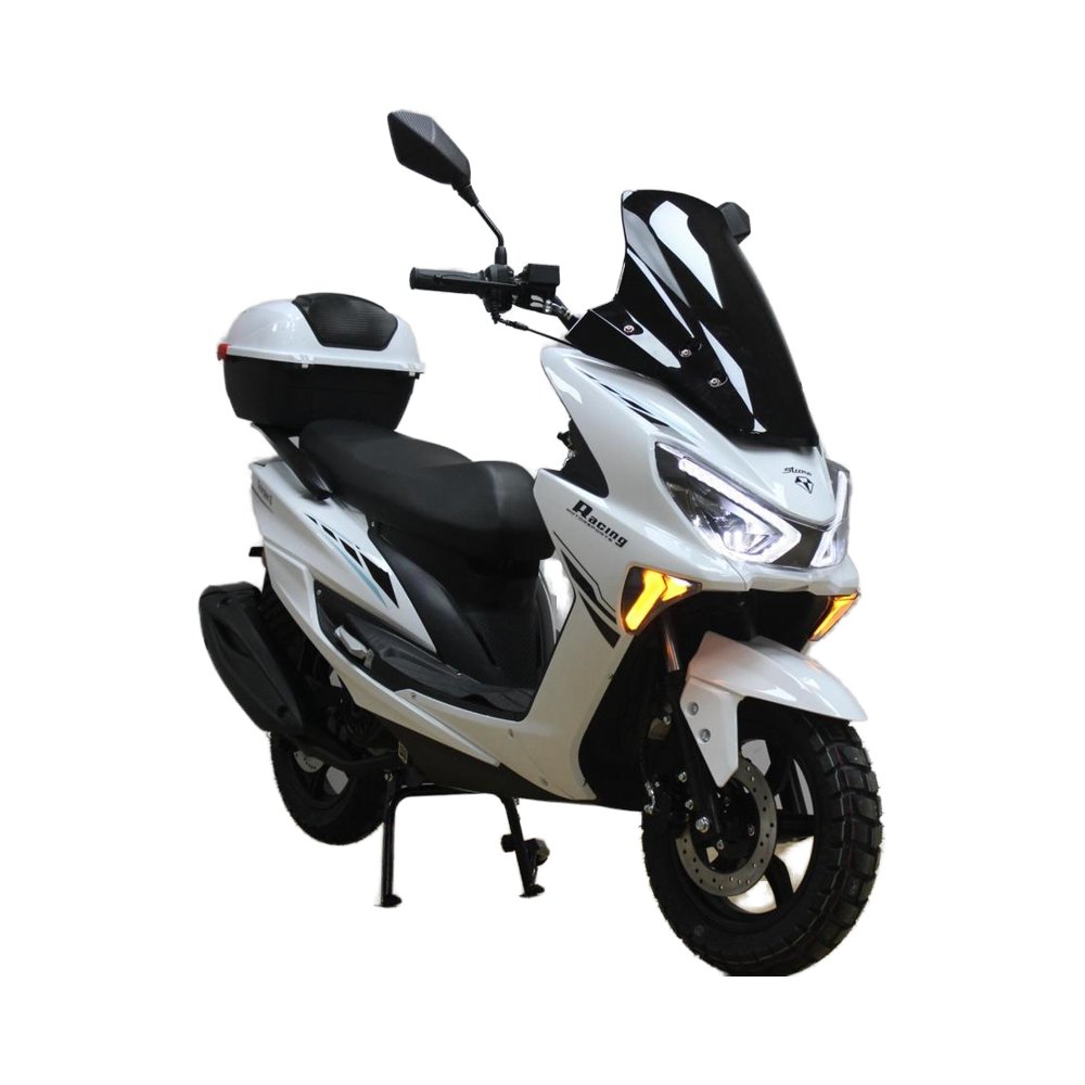 High Performance 2-Person Mopeds Scooter Wholesale Hot Selling Gas Motorcycle Factory Approved Cheap Disc/Drum Gas Scooter