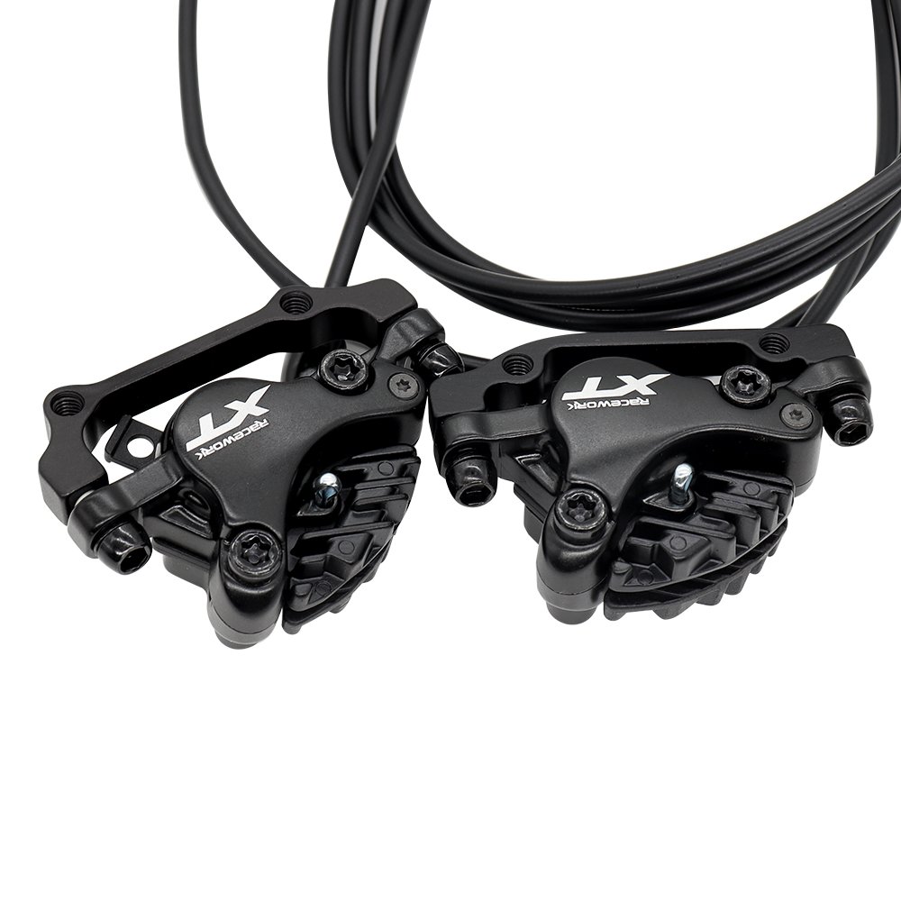 RACEWORK XT M8000 Bicycle Oil Brake Left Front Right Rear 800mm 1550mm Hydraulic Brake Mountain Bike Brakes XT M8000 Ultra MT200