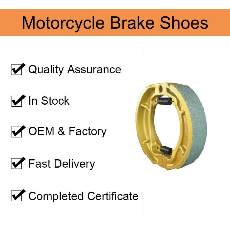 QJ125 Brake Pads and Shoes for Motorcycles and Tricycles