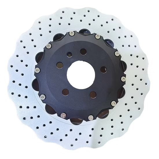 Rear 330*22mm Drilled and slotted disc brake 8t0615601A for Audi