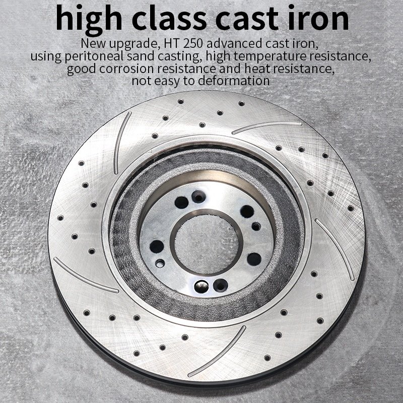 Wholesale Customized Noiseless Car Brake Discs for Mercedes benz E Class W124 W107 W2011294210312 1244211612 1244212712 E250 R18