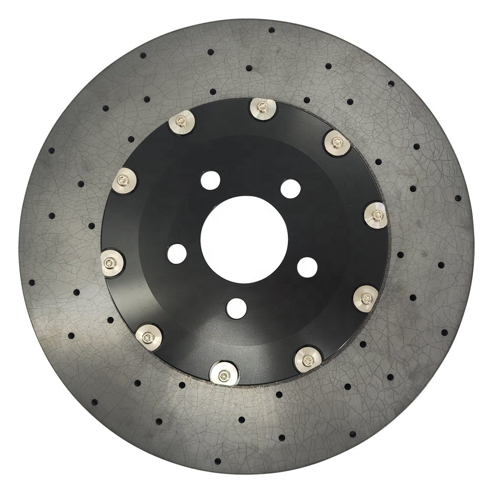 Front Carbon Ceramic Disc Brake Rotor for Dodge CHALLENGER Coupe CHARGER SRT OE 68184587AE
