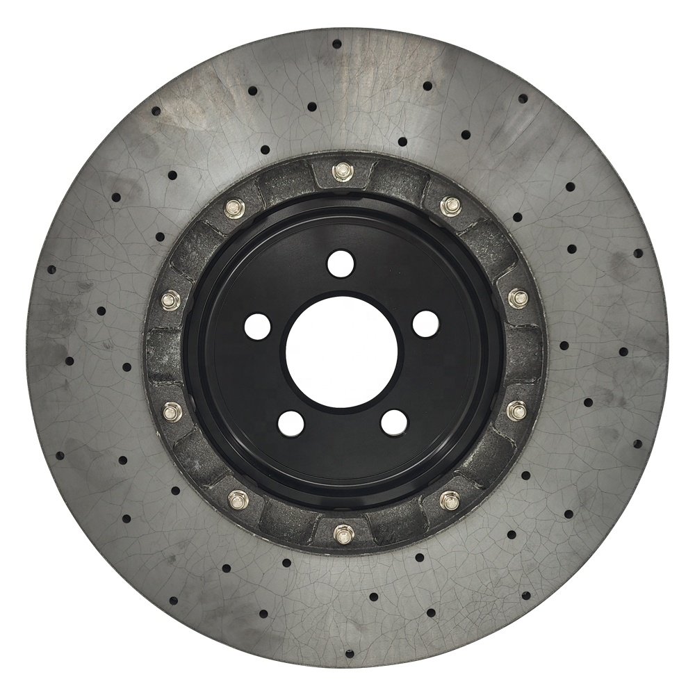 Front Carbon Ceramic Disc Brake Rotor for Dodge CHALLENGER Coupe CHARGER SRT OE 68184587AE