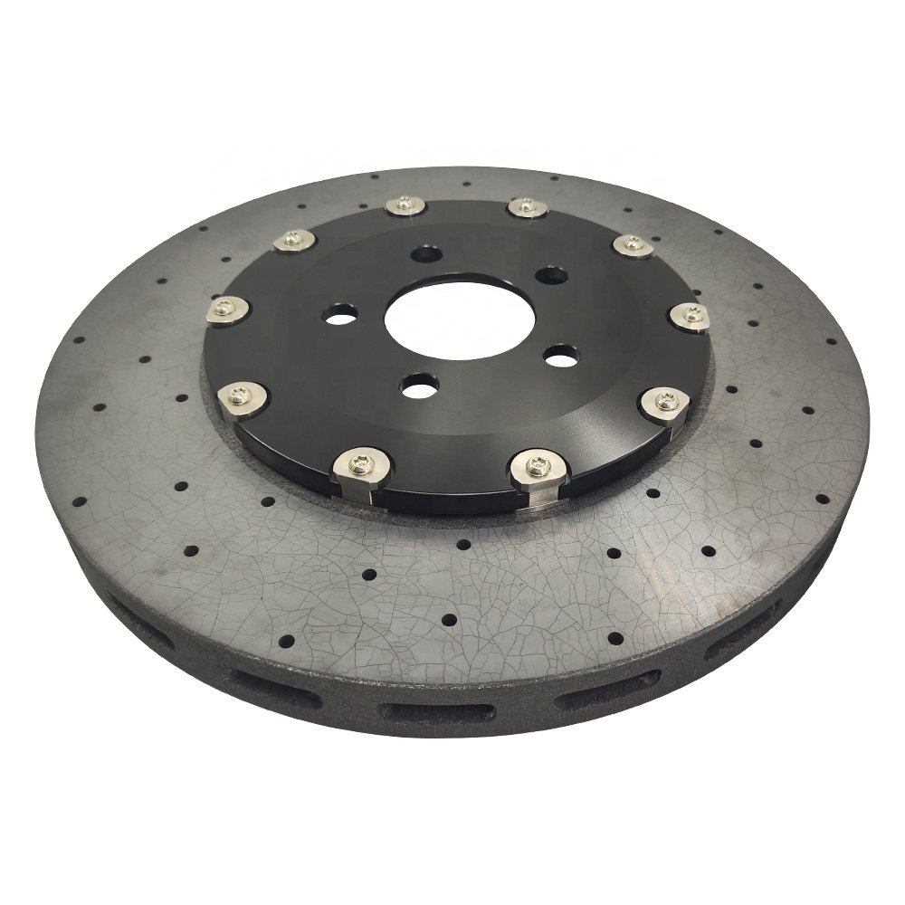 Front Carbon Ceramic Disc Brake Rotor for Dodge CHALLENGER Coupe CHARGER SRT OE 68184587AE