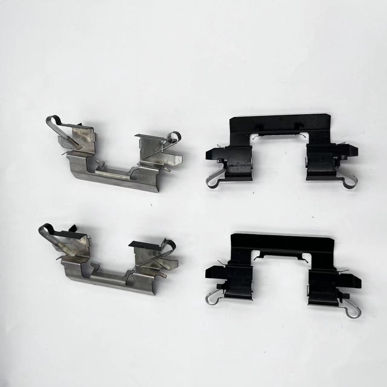 Stainless Steel Material Brake Pad Repair Kit D1650 Caliper Clamp Brake Pad Spring Clamp Guide Rail Repair Kit for Nissan