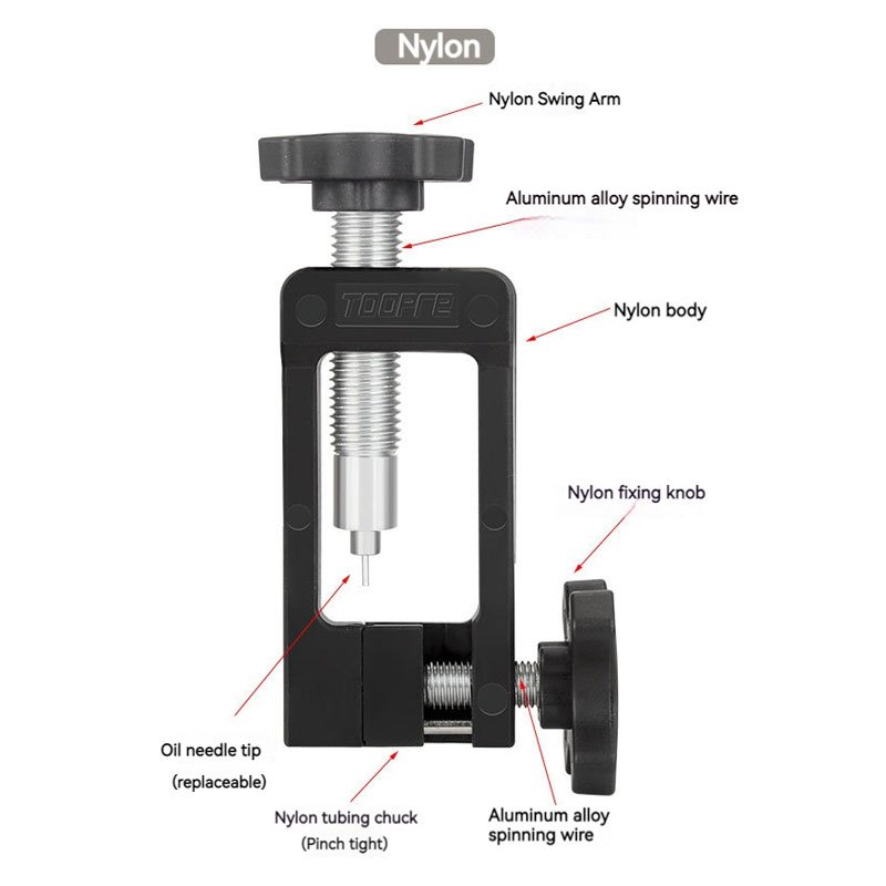 TOOPRE Hydraulic Disc Brake Hose Cutter Simple Operation Multifunctional Bicycle Oil Needle Installation Tool