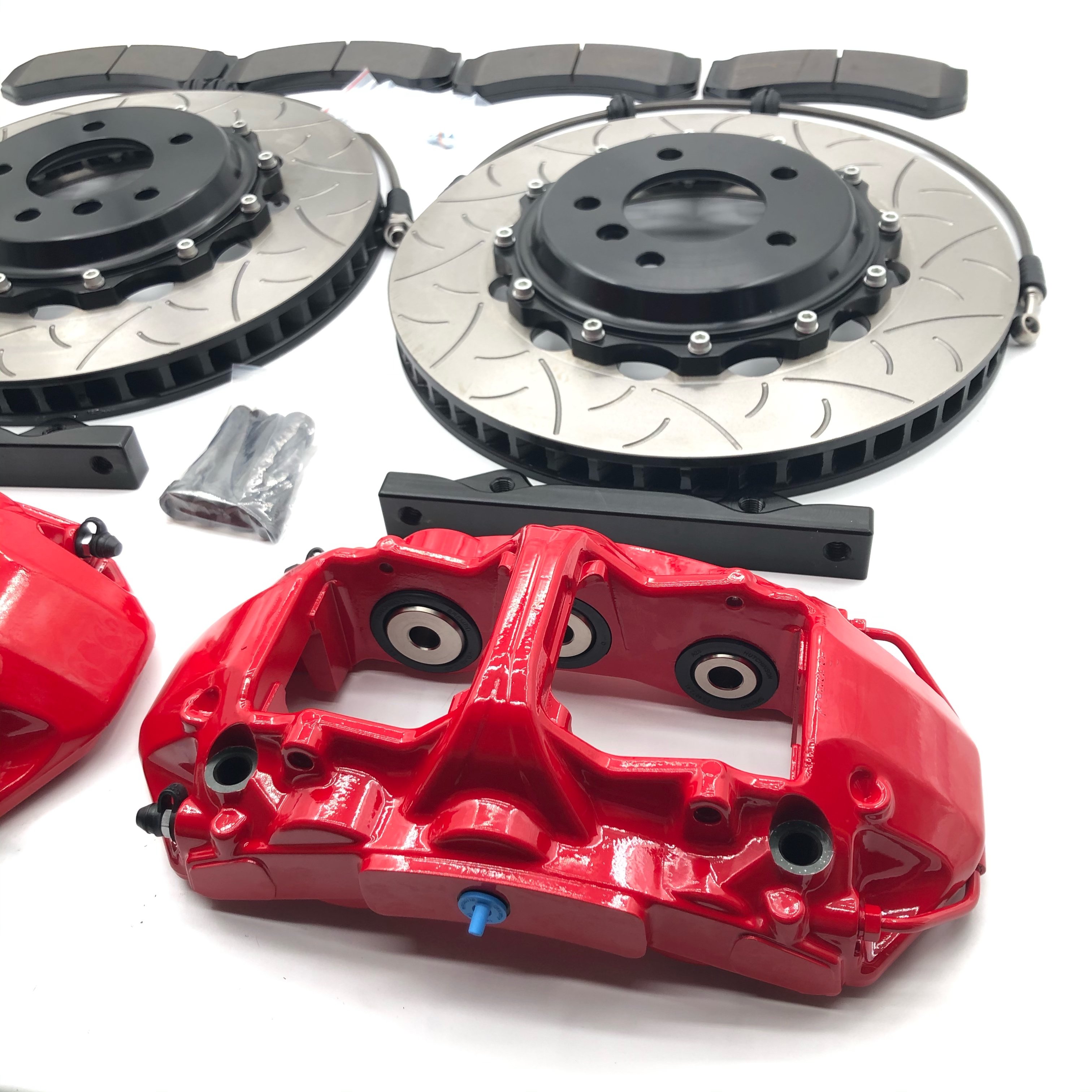 GT6 High Quality 6 Pot Brake Caliper for Golf 7 gti Golf Mk5 Mk6 Mk7 Mk8 gti audi Tt Mk2 S3 A4s5 B8 A6 C7 C8 Q5 Q7 audi S5 Wheel
