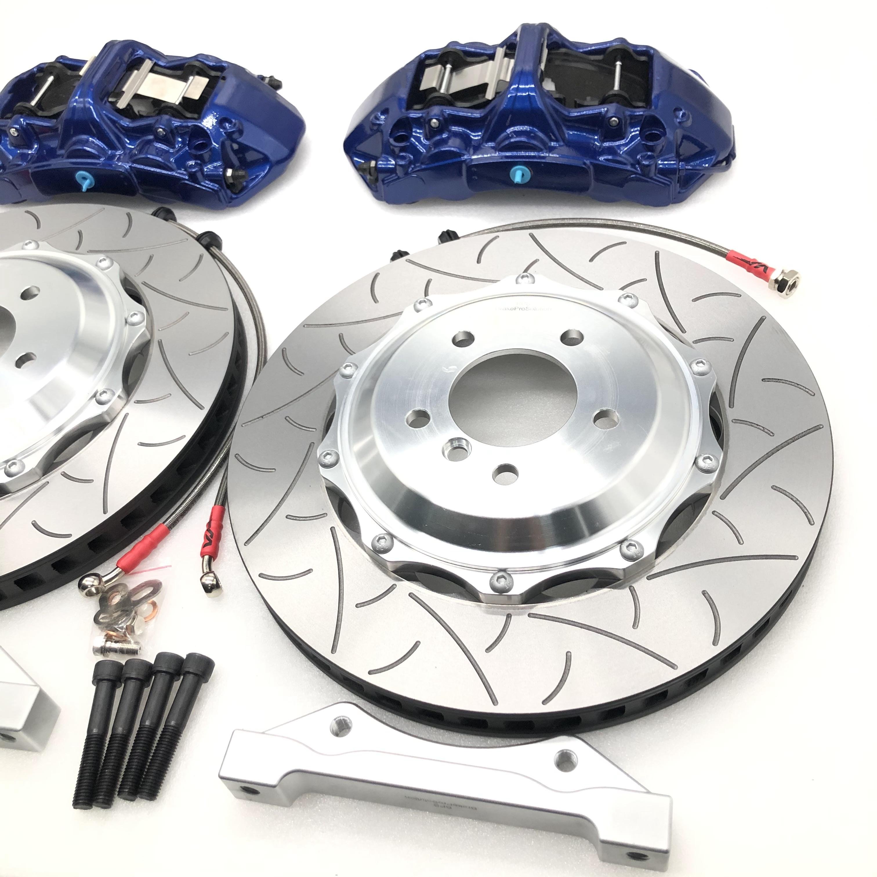 GT6 High Quality 6 Pot Brake Caliper for Golf 7 gti Golf Mk5 Mk6 Mk7 Mk8 gti audi Tt Mk2 S3 A4s5 B8 A6 C7 C8 Q5 Q7 audi S5 Wheel