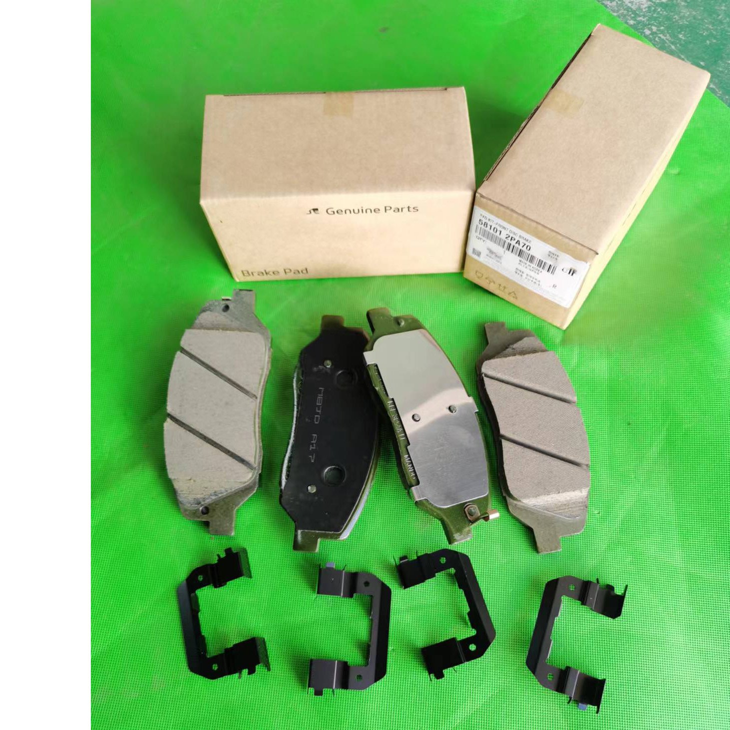 Factory Outlet 58101 Chassis System PAD KIT-FRONT DISC BRAKE 581011RA00 581012PA70 for Korean Car