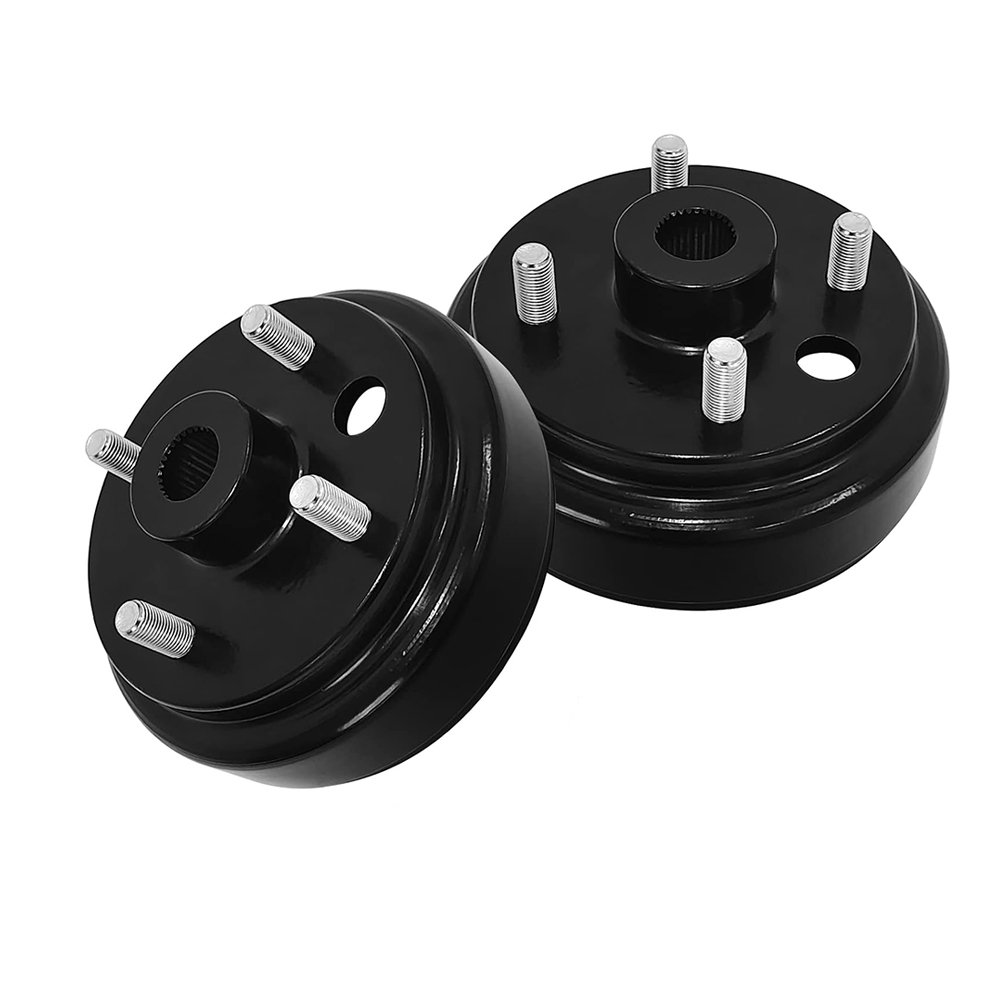 Golf Cart Brake Drum Hub Assembly for EZGO TXT 1991-up with 4-cycle Gas Engines Replaces OEM 21807-G1, 21807G1, 41843-94.