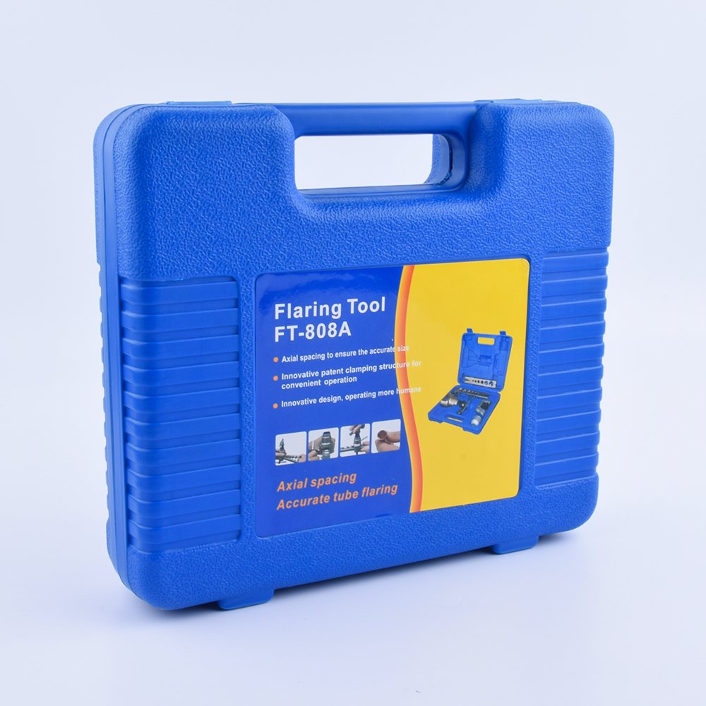 Air Refrigeration Conditioning Flaring Tool Kit Portable Hvac Ac Flaring Tools Set for Copper Pipe